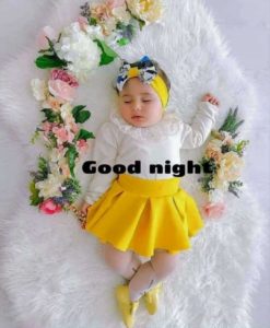 Good Night Cute Baby Pic Download