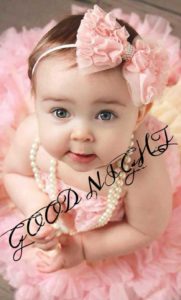 Original Good Night Cute Baby Girl Images Free Download