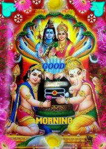 God Shiva Family Good Morning Images Wallpaper Download