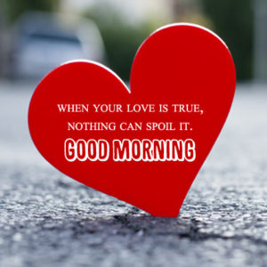 Good Morning Wishes Heart Images