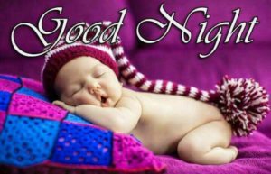 Good Night Cute Baby Photo Images Wallpaper Download for Whatsapp