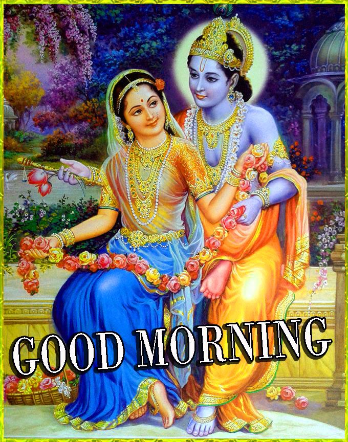 good morning jai shree krishna image