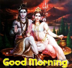 Lord Shiva Good Morning Images with Parvati Devi