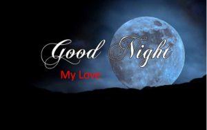 Romantic HD Good Night Images Pics Pictures Download with Moon