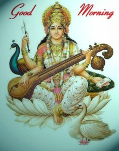 Saraswati Goddess Good Morning Images