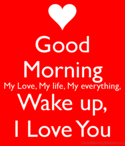 Good Morning My Love I Love You Images