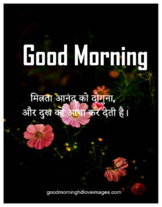 Good morning messages in hindi for whatsapp dp and quotes