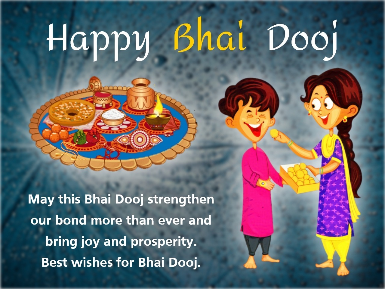 Happy Bhaiya Dooj Images in Hindi Free Download - Good Morning