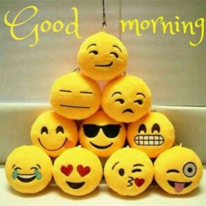 Good Morning Love Emoji Whatsapp Dp