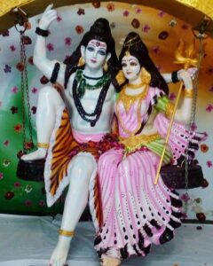 Shiv Parvati Romantic Picture